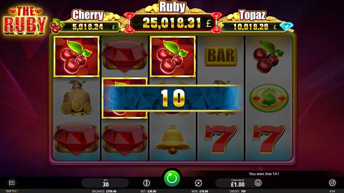 100 free spins on ruby slots